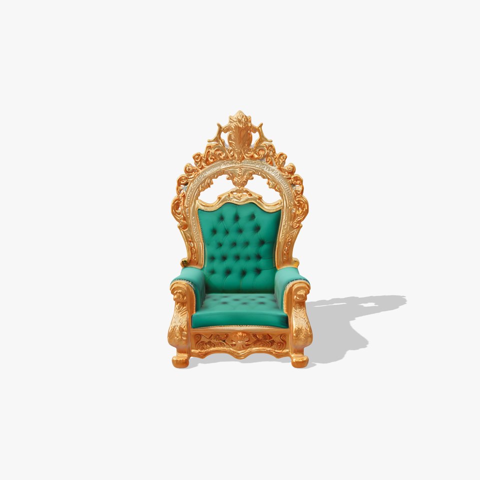 Royal Throne Chair Model Pack