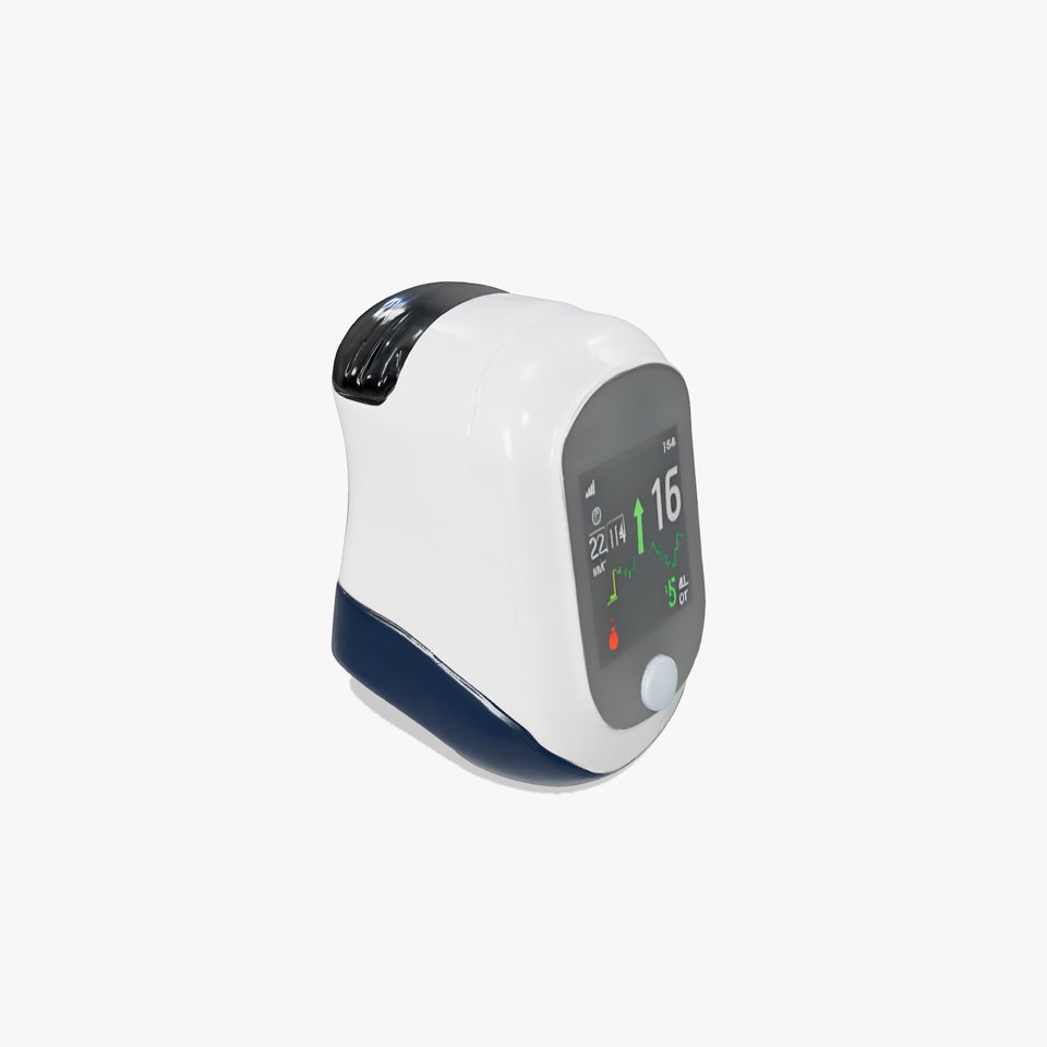 Digital Health Monitor Device D Model Pack