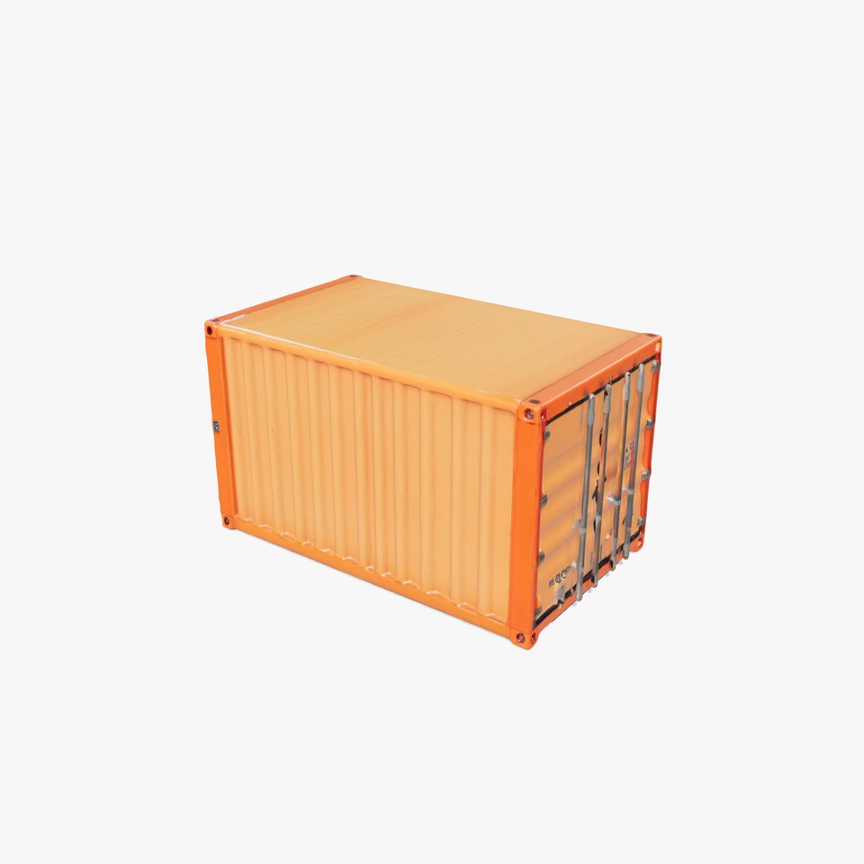 Shipping Container D Model Pack