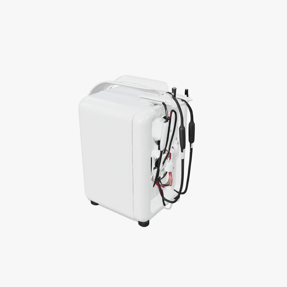 Medical Equipment Device Model Pack with Multiple Attachments