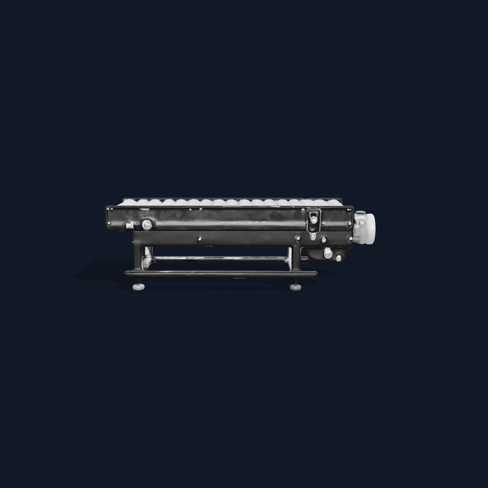 Industrial Conveyor Belt D Model Pack