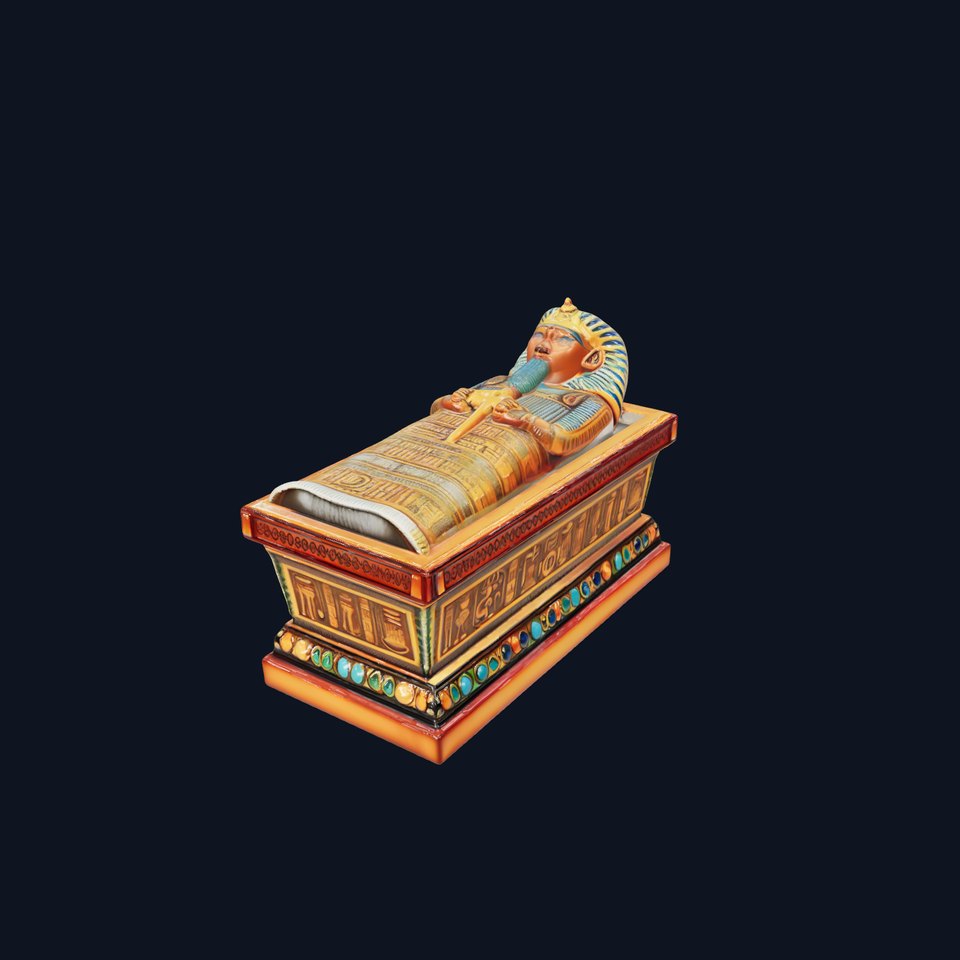 Ancient Egyptian Sarcophagus Model Pack