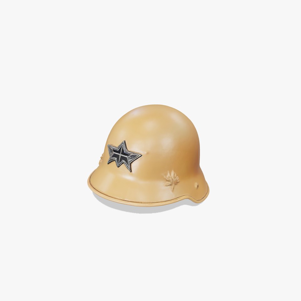 Detailed Military Helmet Model Pack with PBR Textures