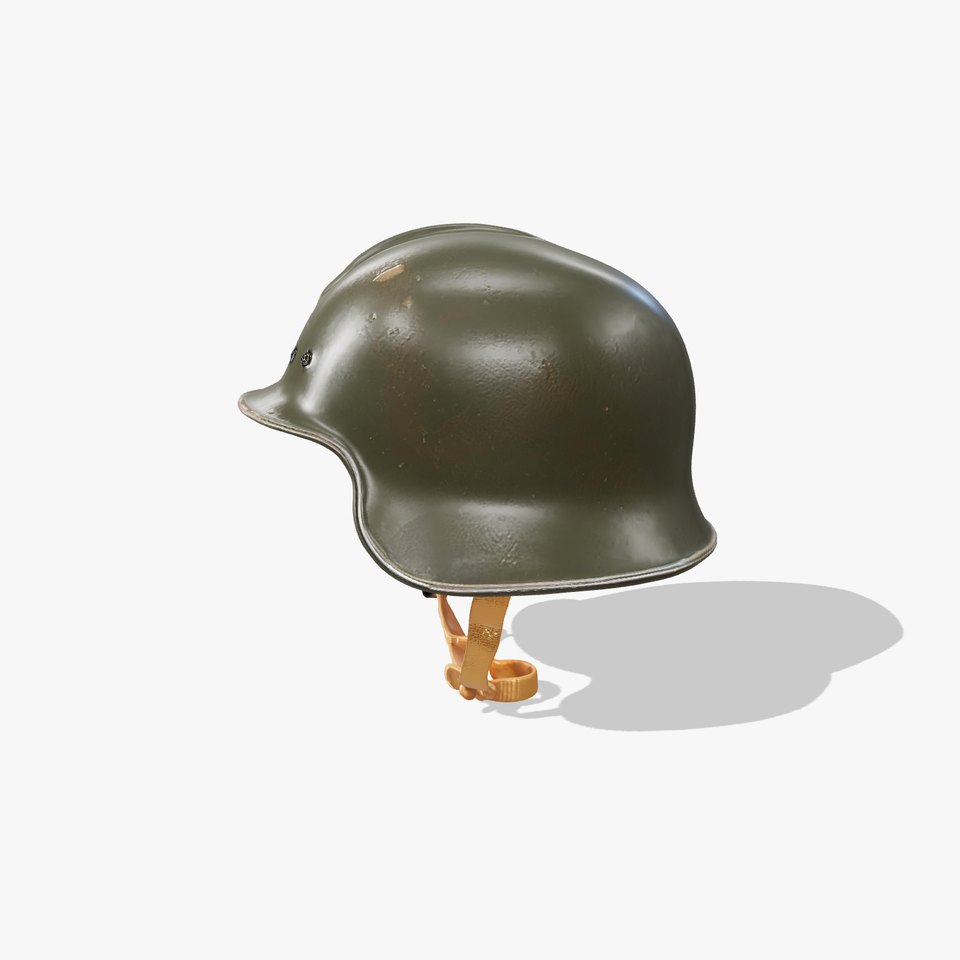 Military Helmet D Model Pack with Detailed Textures