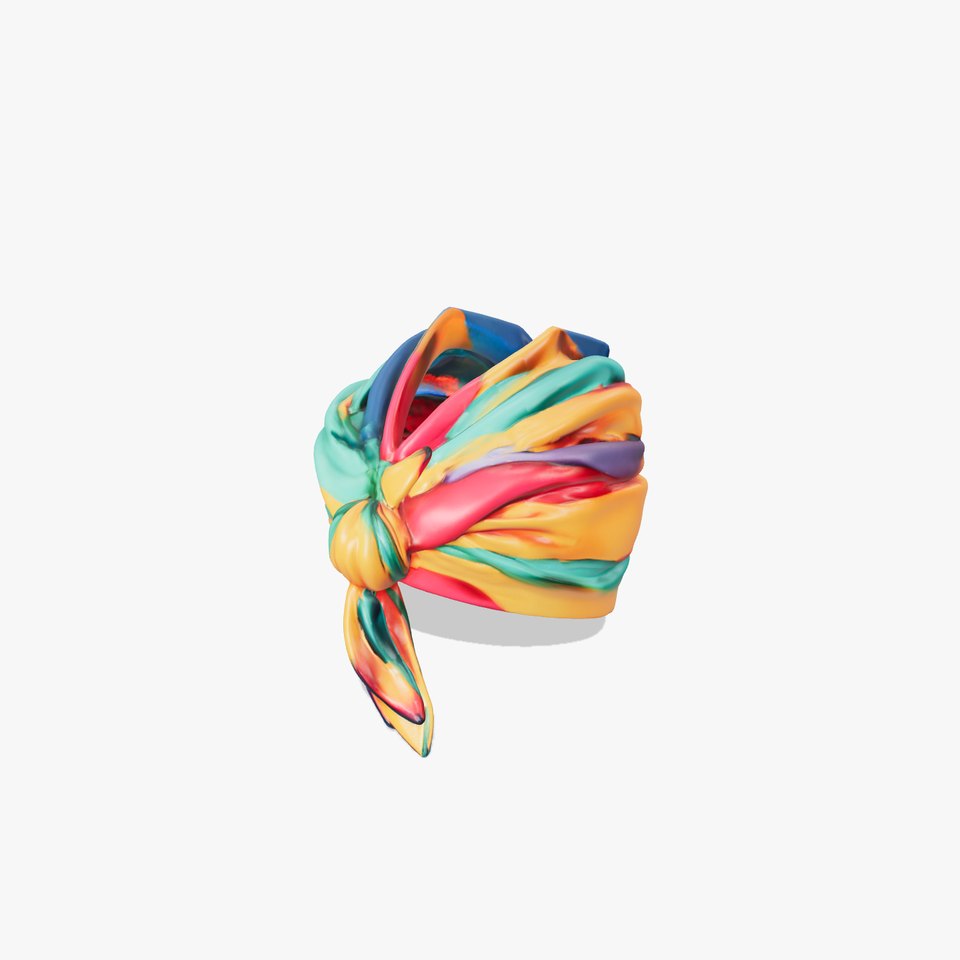 Colorful Turban Model Pack  Vibrant Fabric Design
