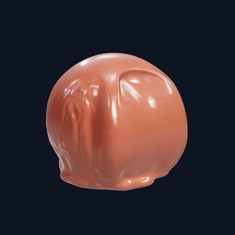 Realistic Chocolate Truffle D Model Pack