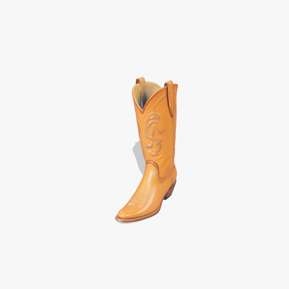 Western Cowboy Boot Model Pack