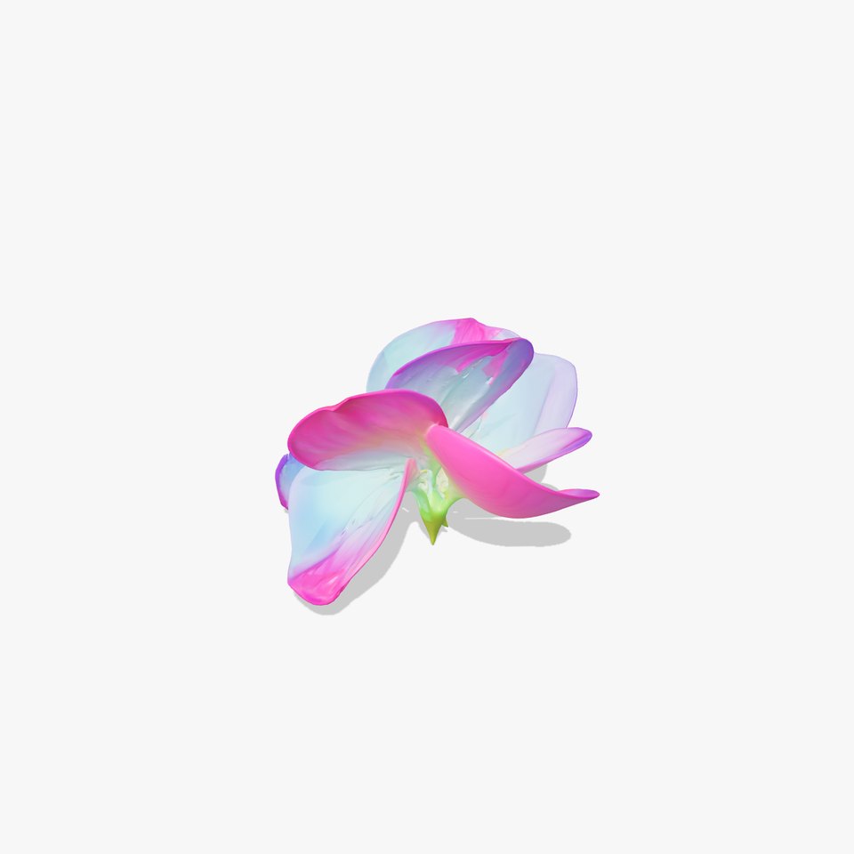 Vibrant Lotus Flower D Model Pack