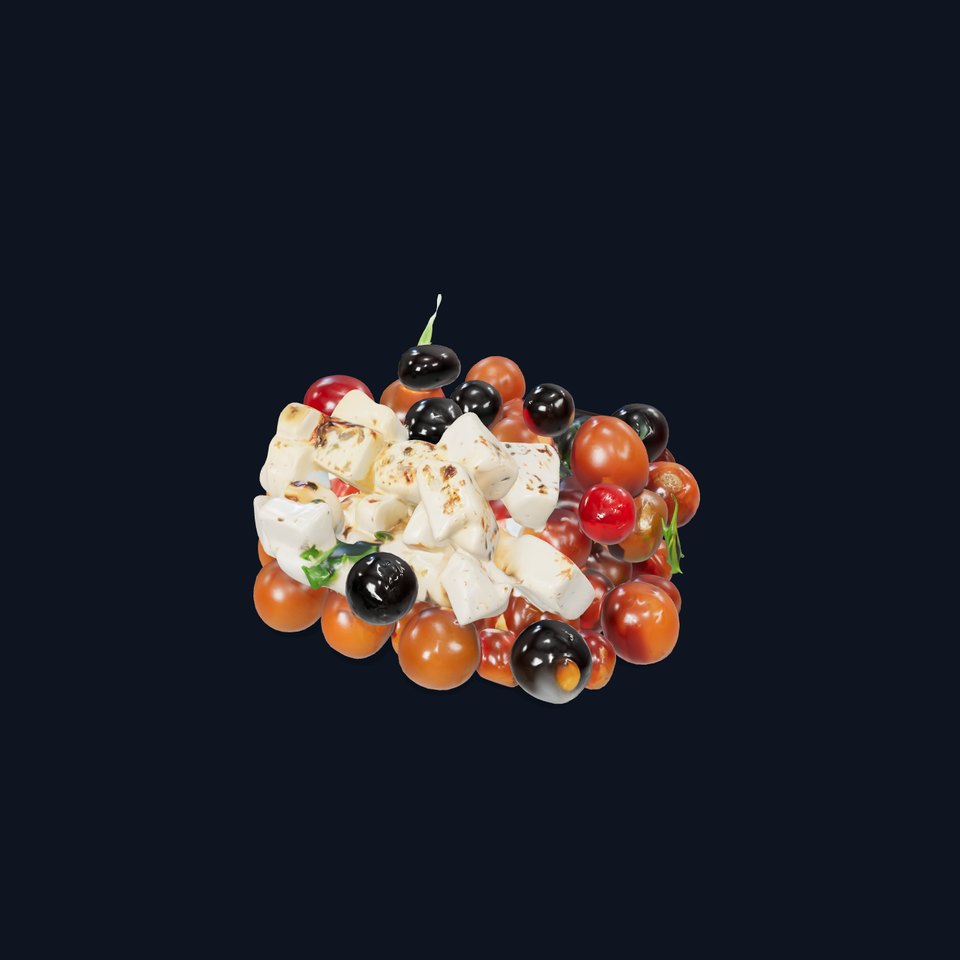 Mediterranean Snack Mix Model Pack with Olives and Cheese