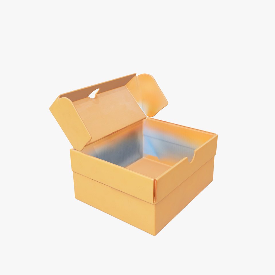 Cardboard Shoe Box Model Pack