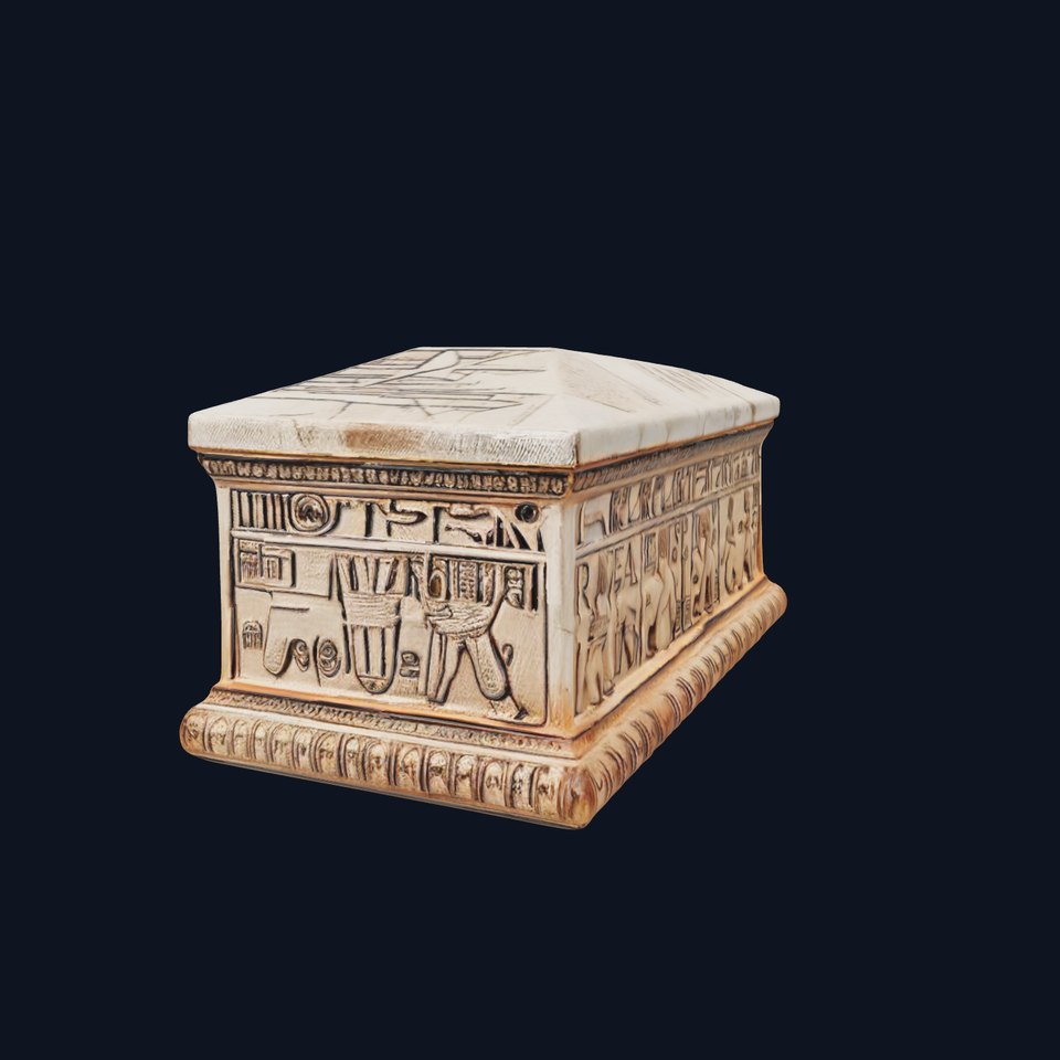 Ancient Egyptian Sarcophagus D Model Pack
