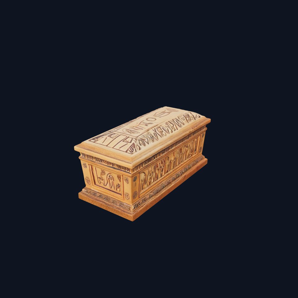Ancient Egyptian Sarcophagus D Model Pack
