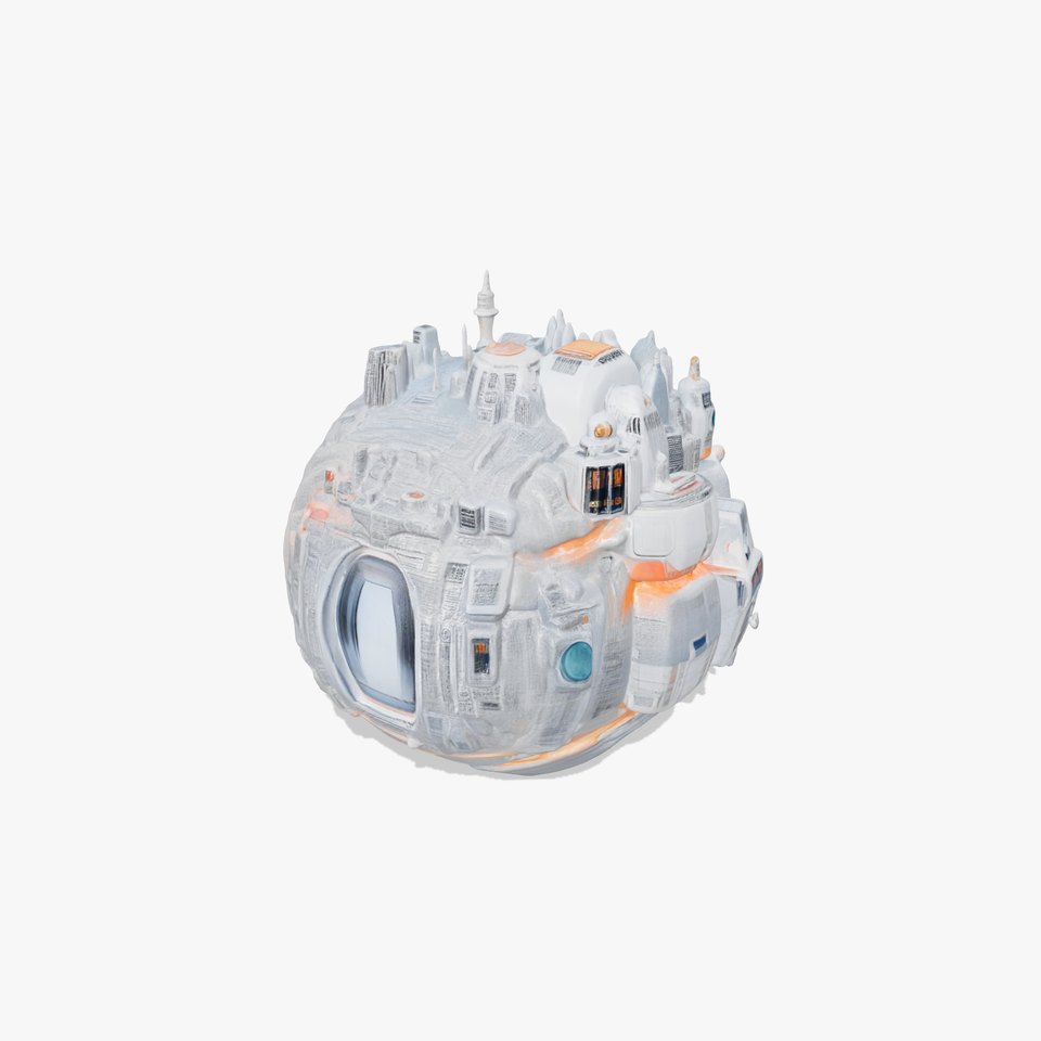 Futuristic City Sphere Model Pack for SciFi Environments