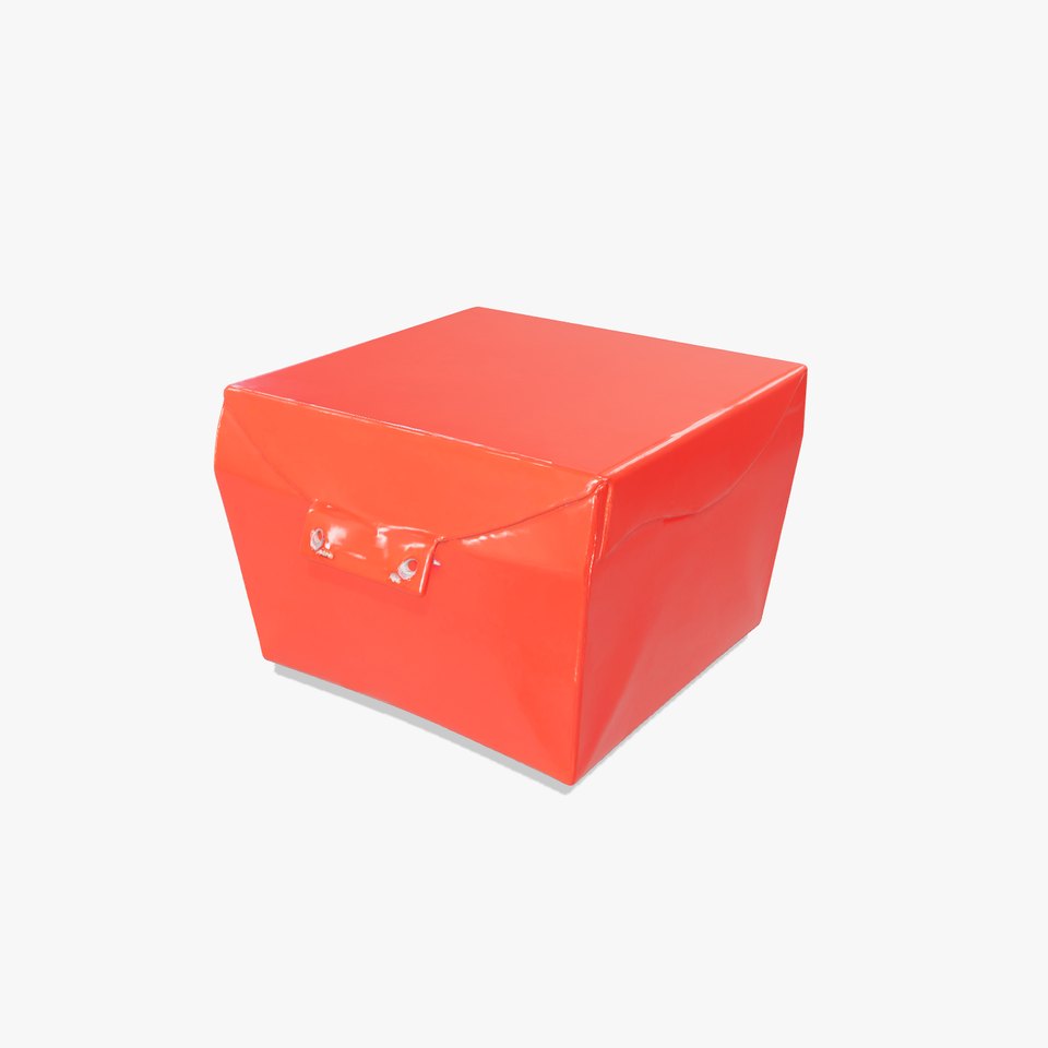 Stylish Red Takeout Container Model Pack for Diverse Uses