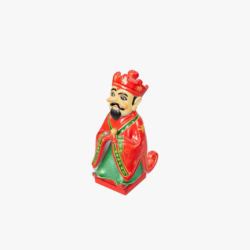 Traditional Chinese Figurine Model Pack  Detailed Cultural Sculpture