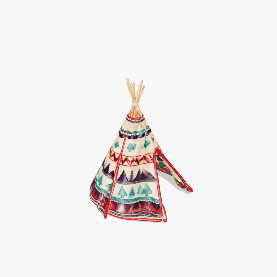 Colorful Teepee Tent Model Pack
