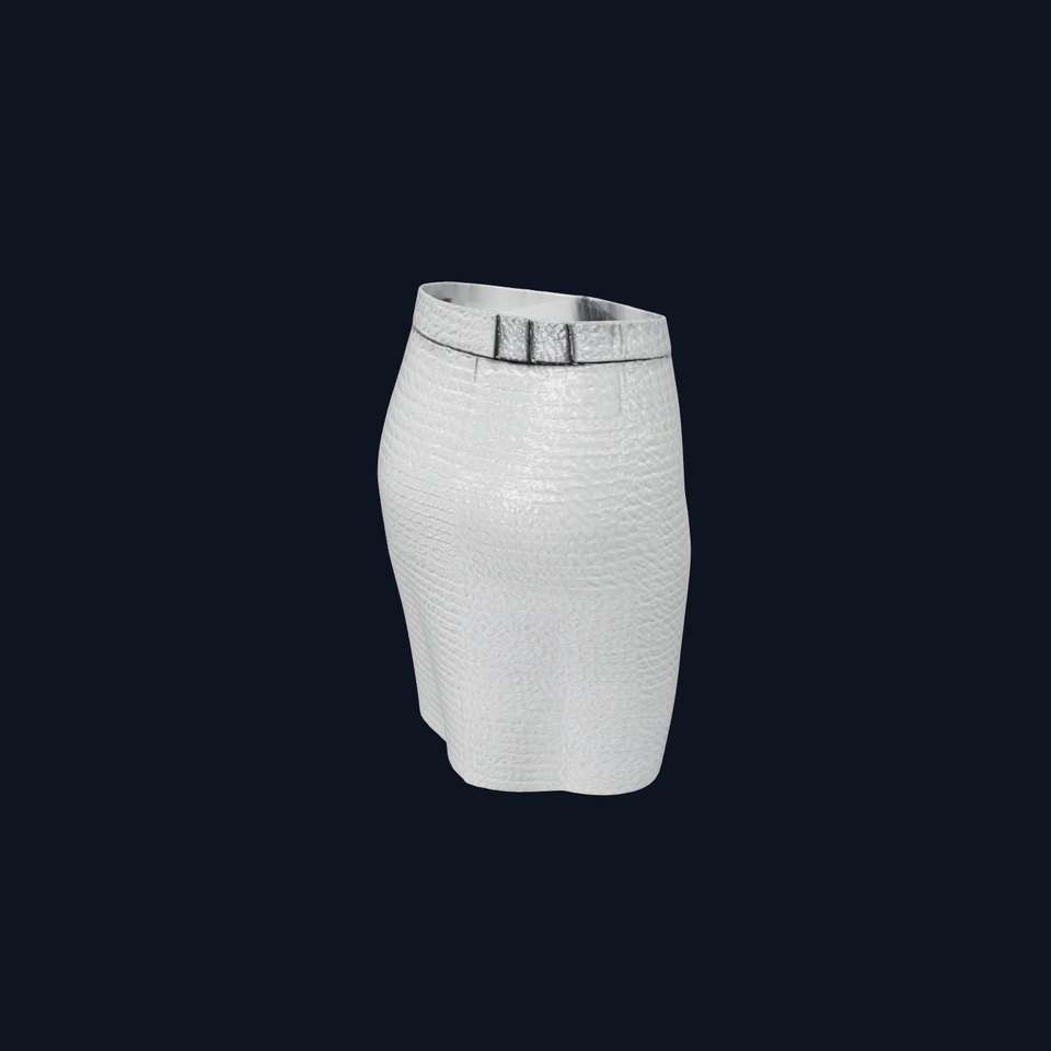 Stylish Pencil Skirt Model Pack