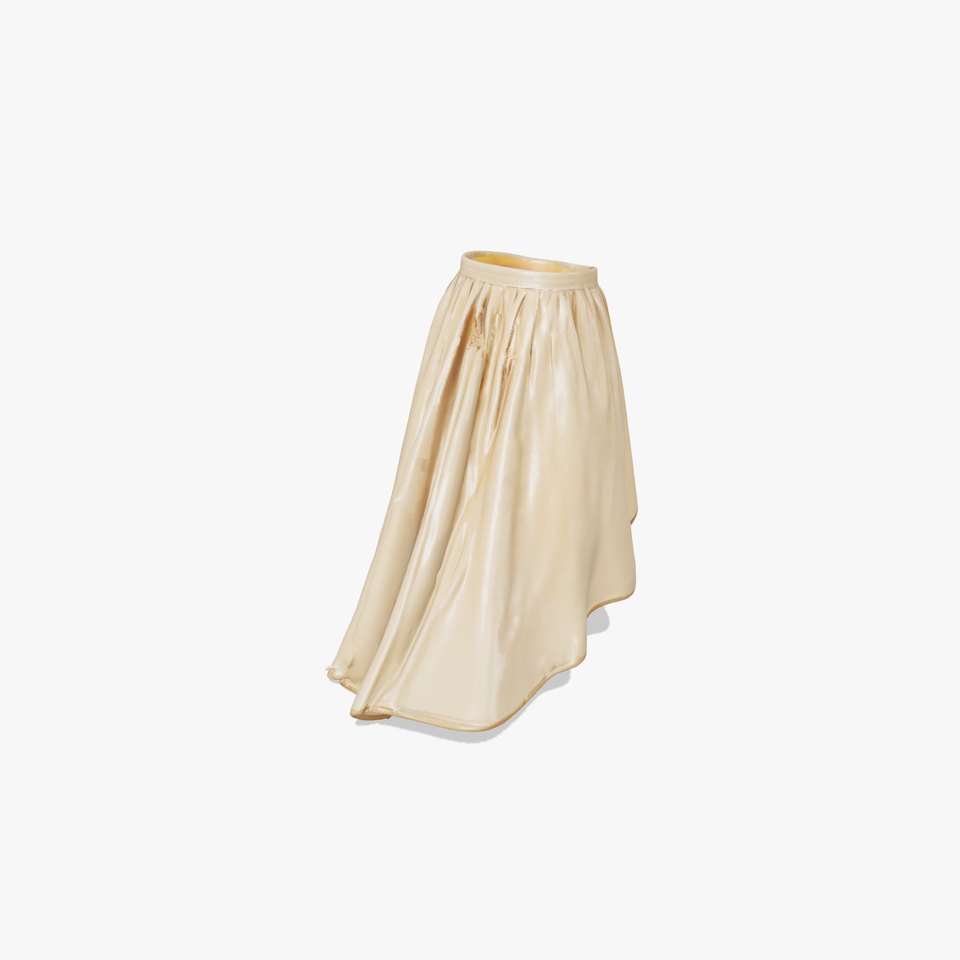 Elegant Asymmetrical Skirt Model Pack