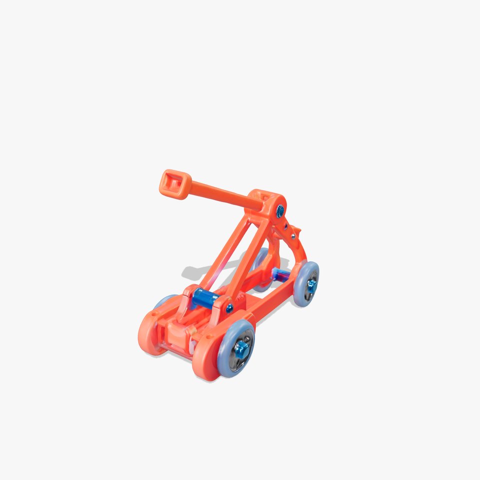 Toy Catapult Model Pack with Detailed Components