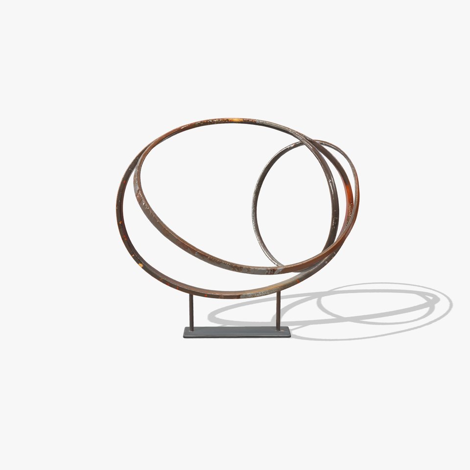 Modern Art Sculpture Model Pack