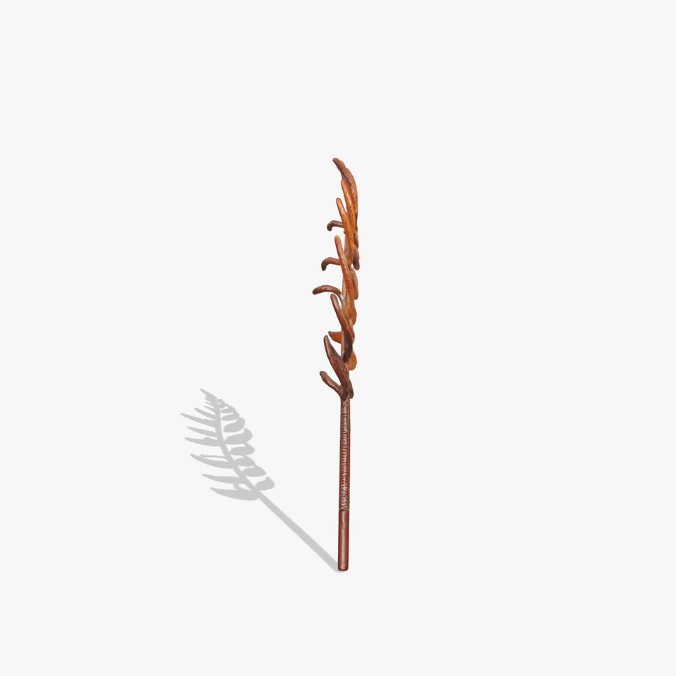 Realistic Fern Leaf D Model Pack for Versatile Applications