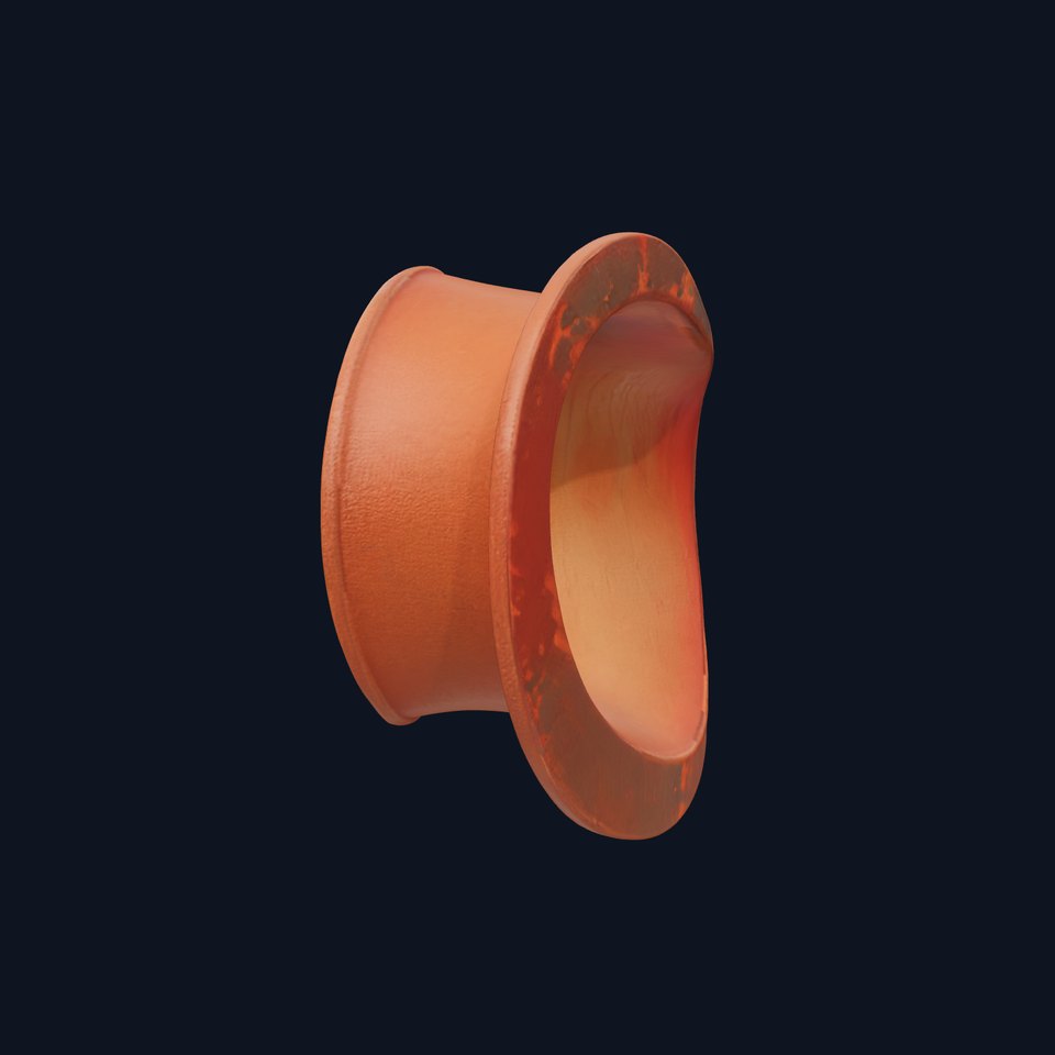 Rustic Torus Knot Decor D Model Pack