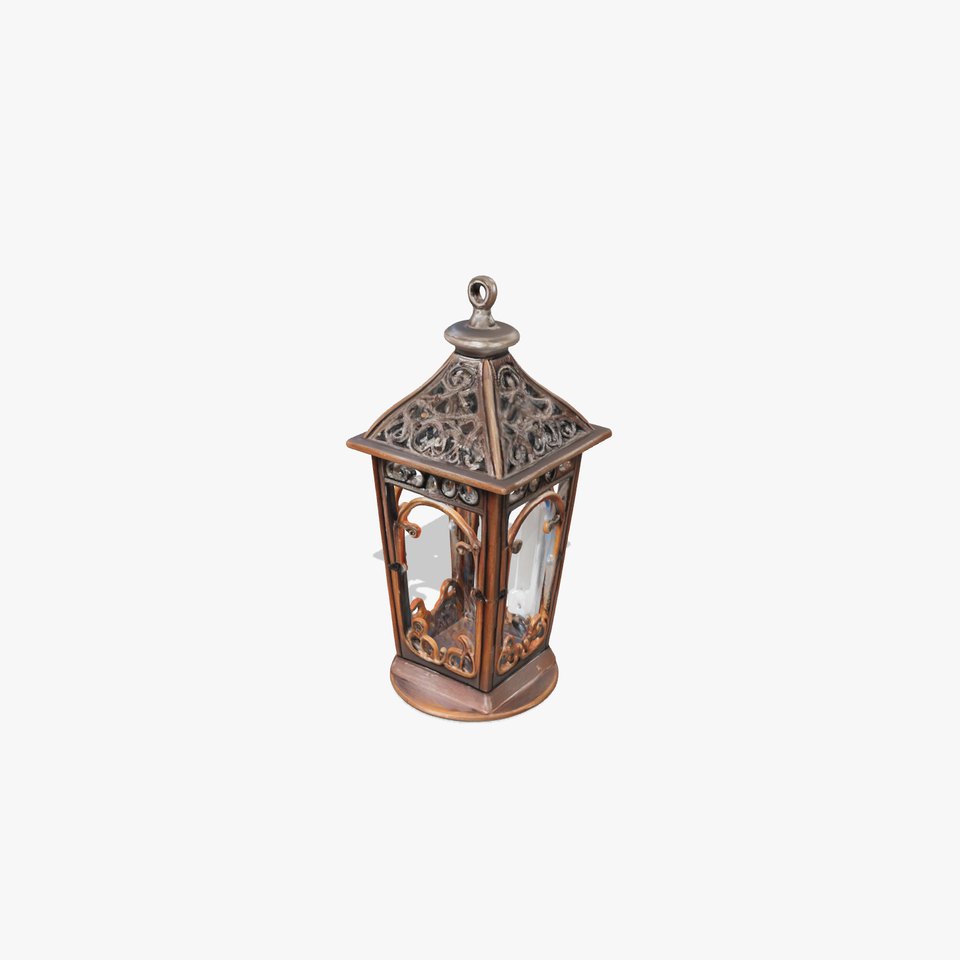 Ornate Vintage Lantern Model Pack