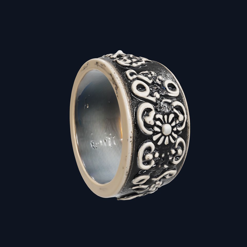 Intricate Vintage Ring Model Pack