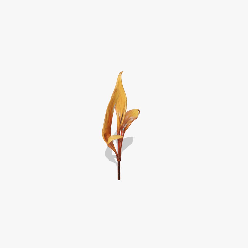 Abstract Leaf Model Pack with Organic Curves