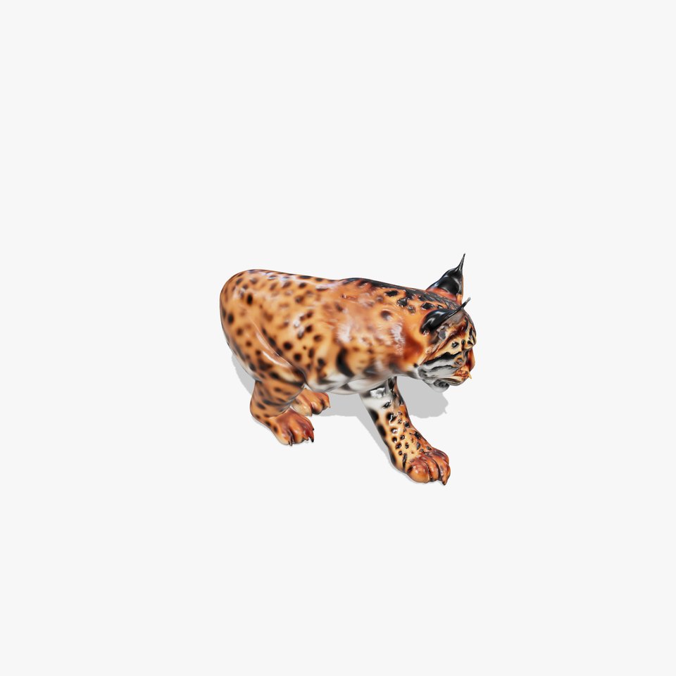 Jungle Wildcat Model Pack with Detailed Textures