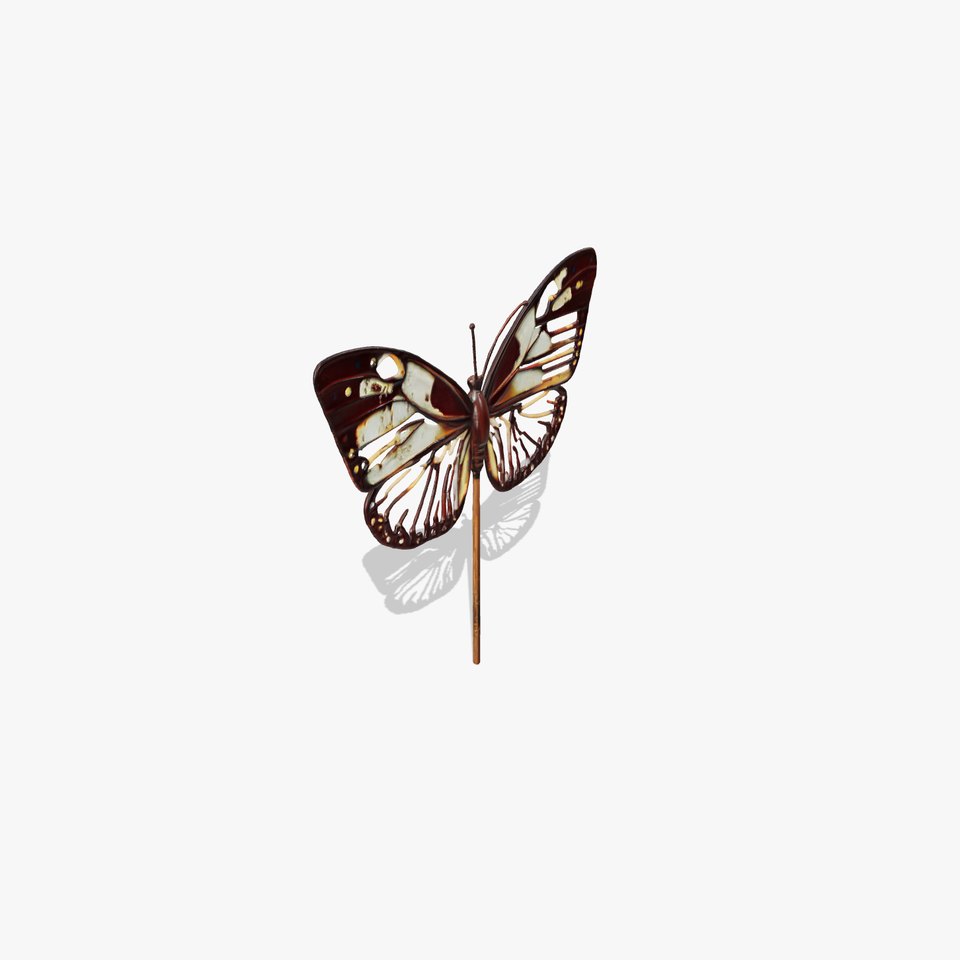 Butterfly Sculpture Model Pack for Art and Decor