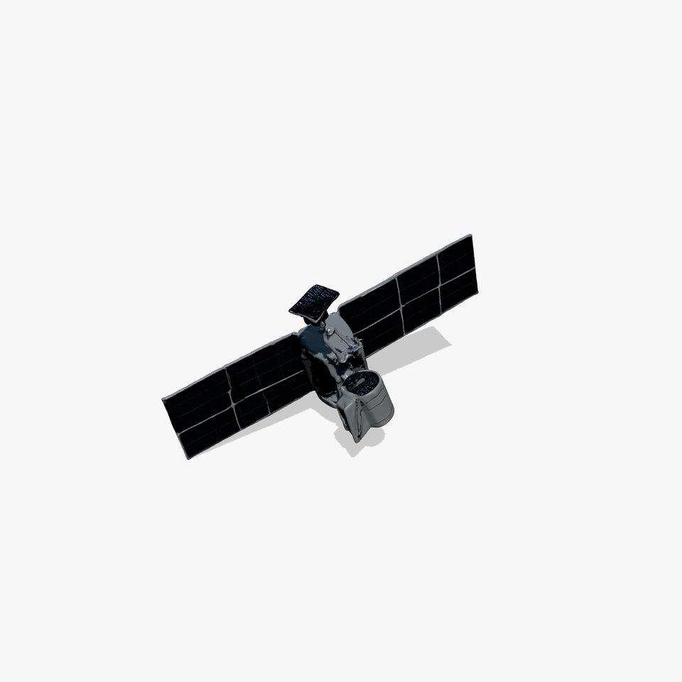 Detailed Satellite Model Pack for Games and Production