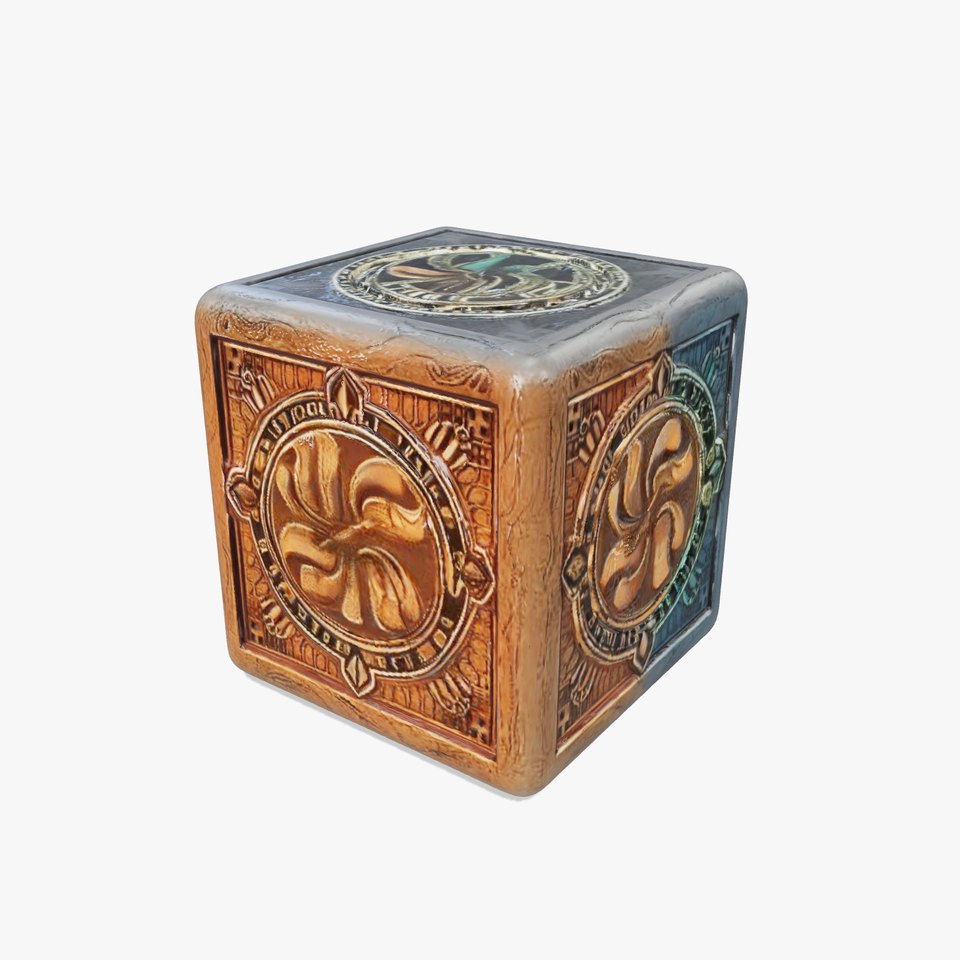 Mystical Artifact Cube model pack