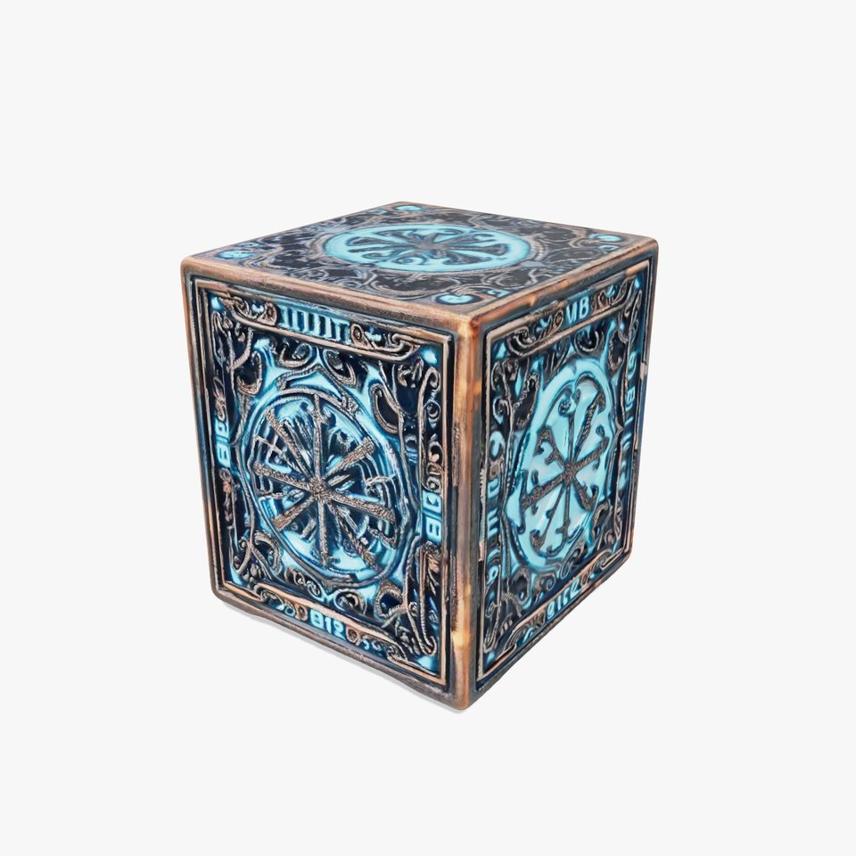 Ornate Mystical Cube Model Pack