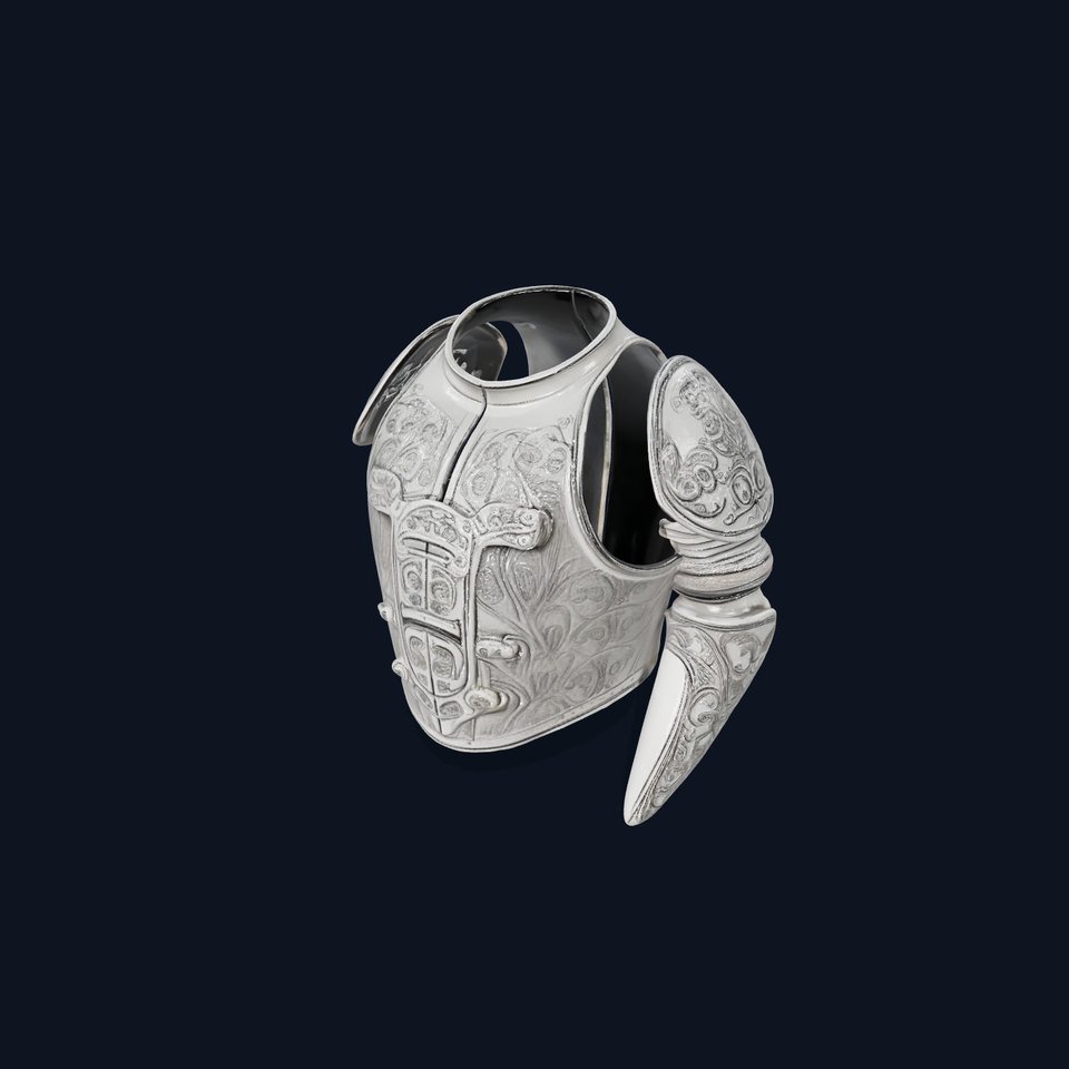 Medieval Ornate Helmet Model Pack