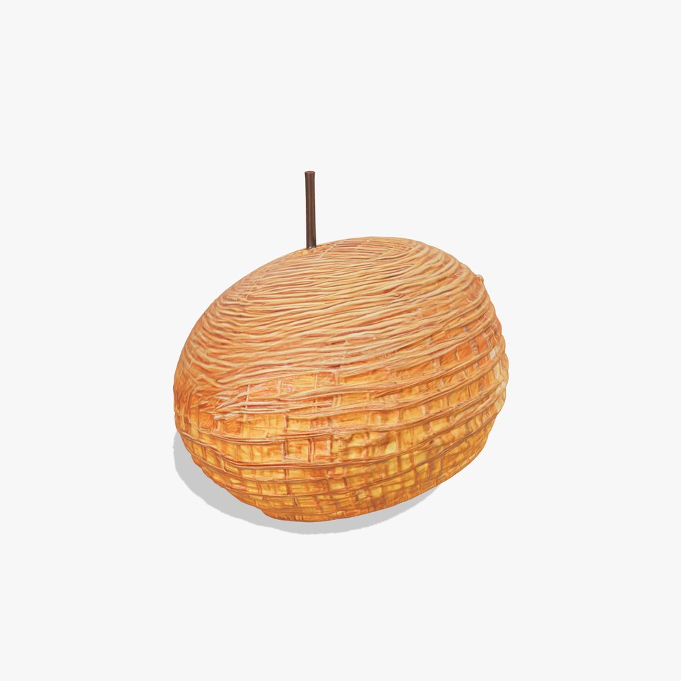 Rattan Pendant Light Model Pack