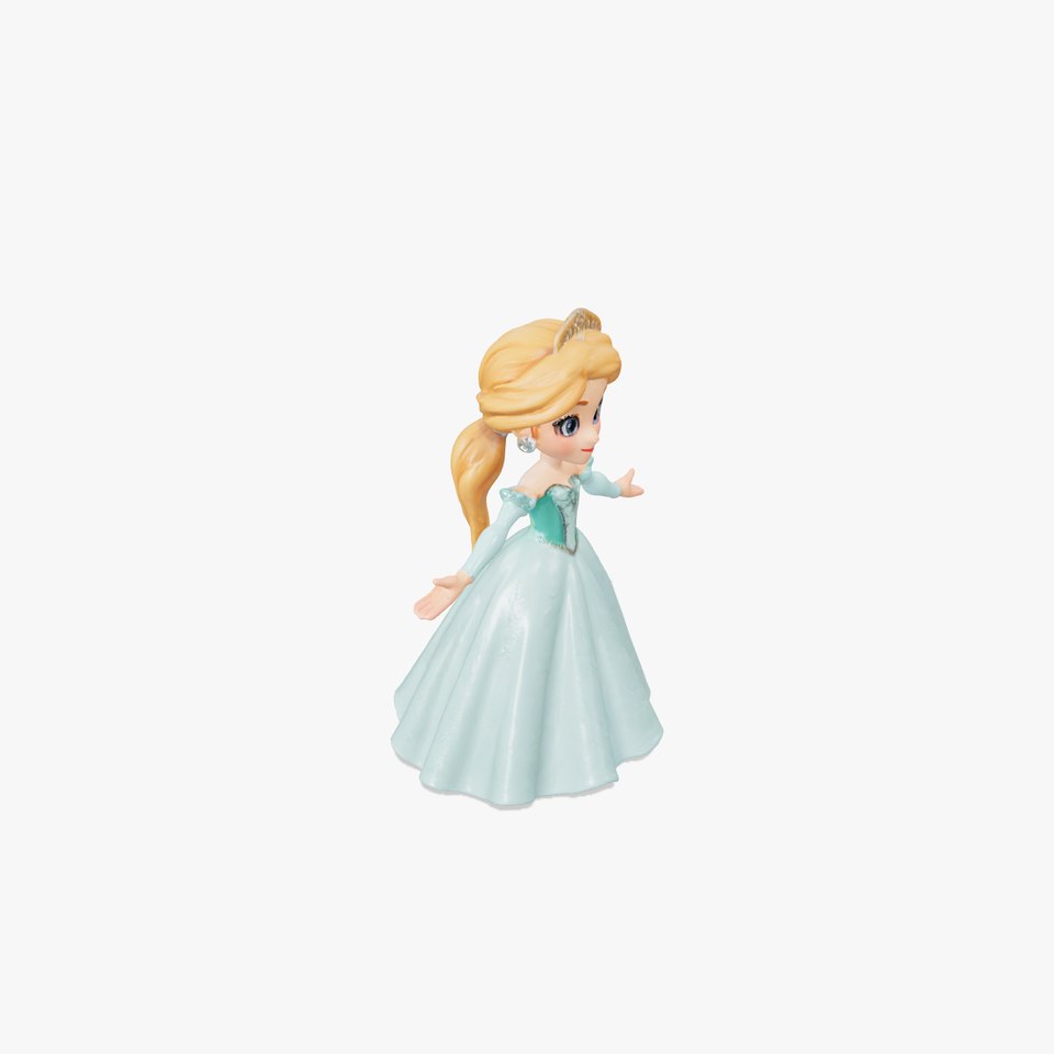 Princess Character Model Rigged and Animated D Model