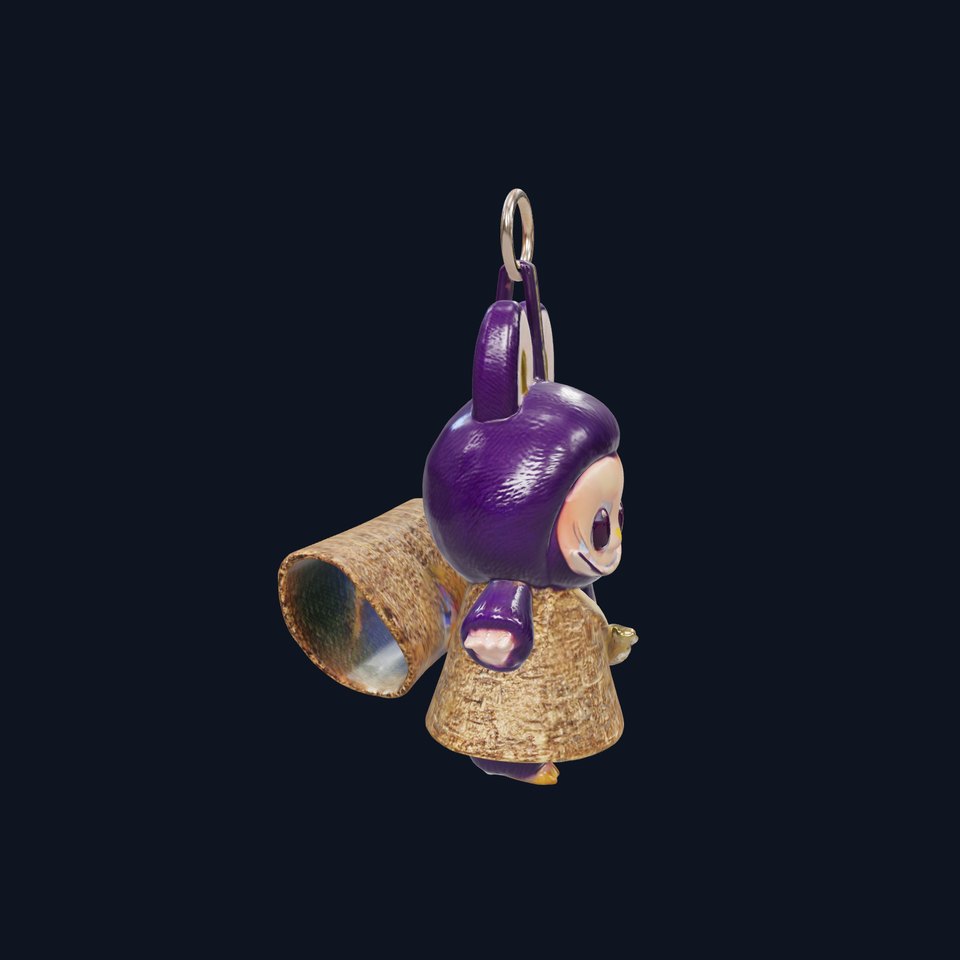 Cute Creature Keychain Model Pack