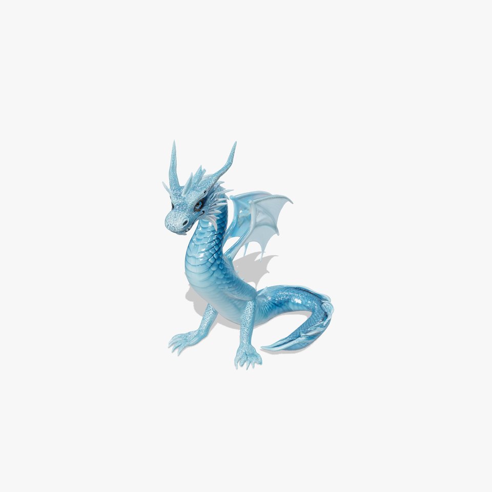 Majestic Blue Dragon Model Pack