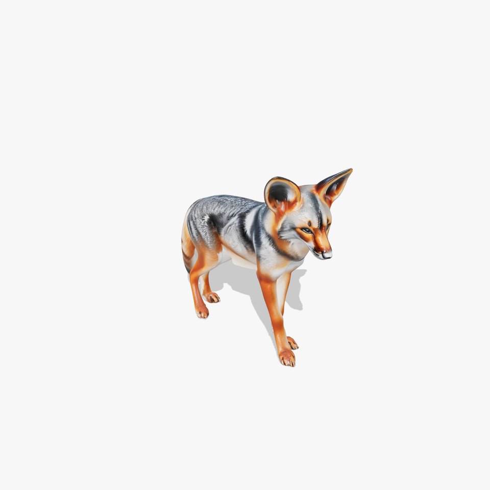 Fox Model Pack  Realistic D Animal Character