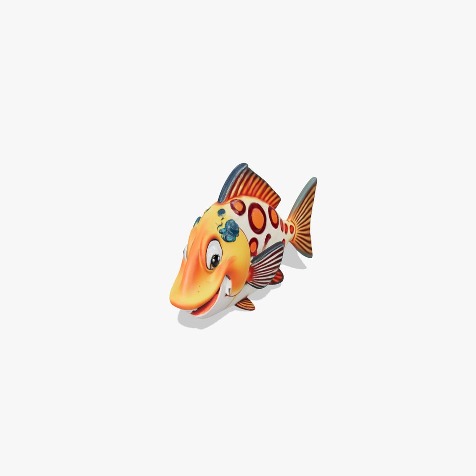 Cartoon Fish D Model Pack
