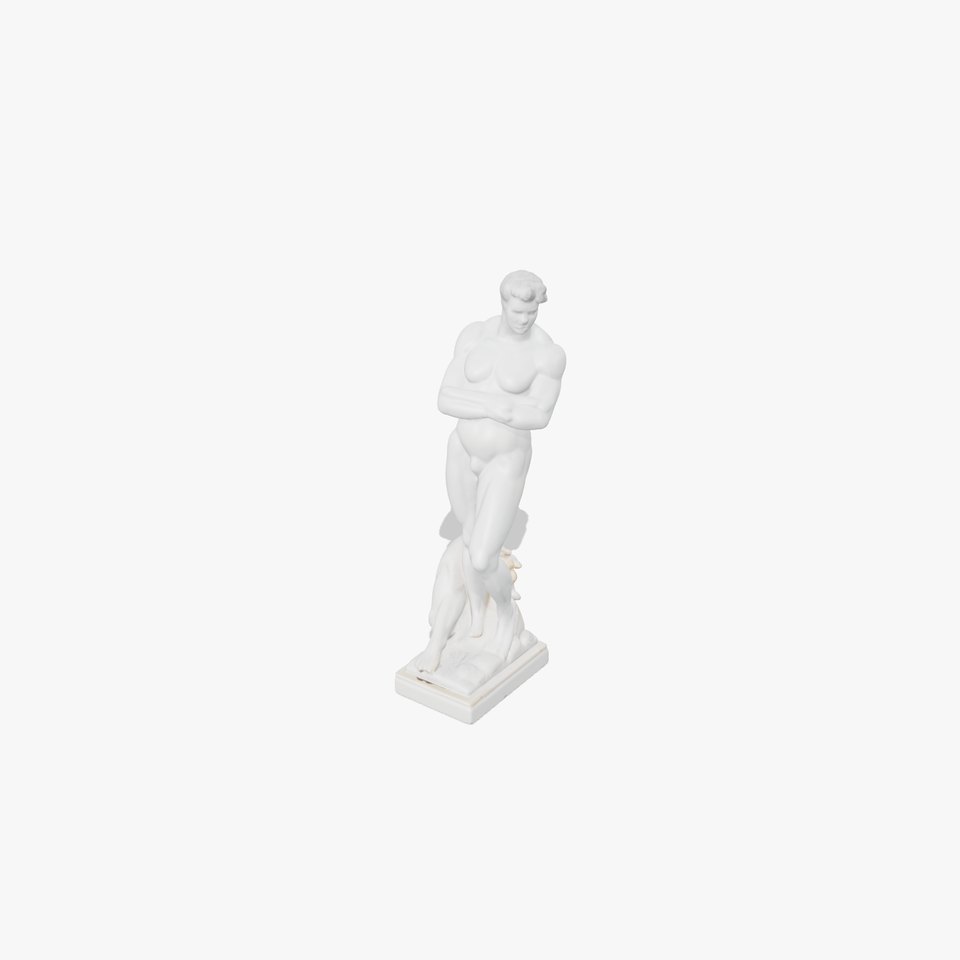 Classical Male Statue D Model Pack