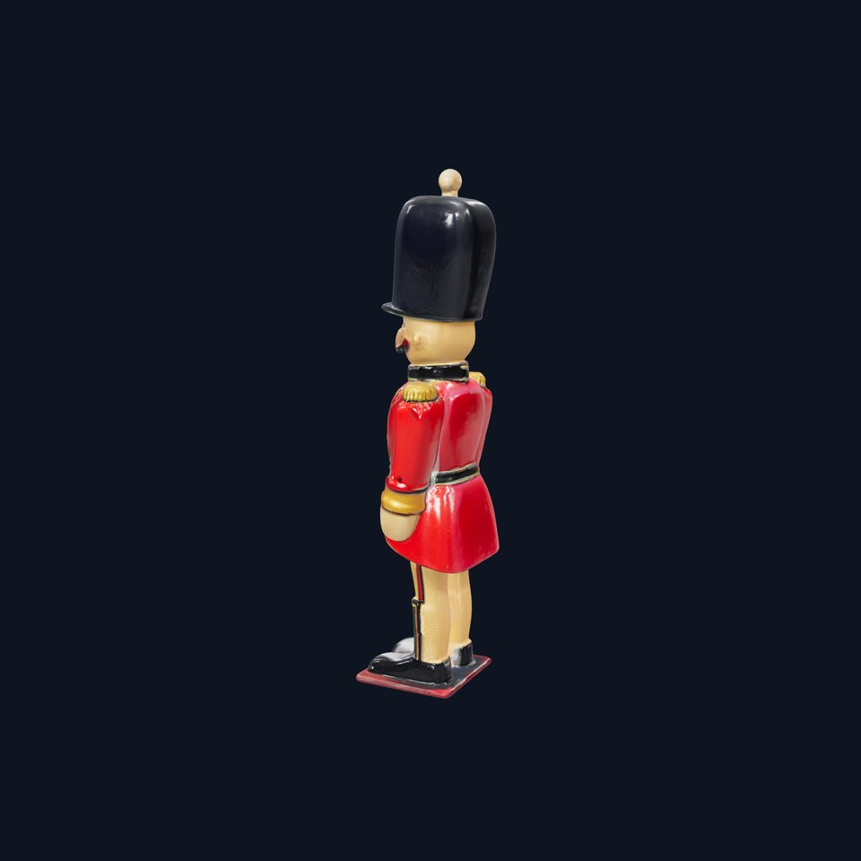 Toy Soldier Model Pack  Red Wooden Figure