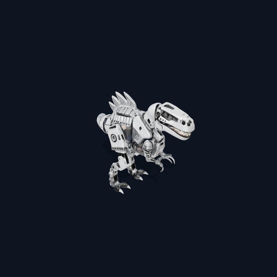 Robotic Dinosaur Model Pack for Rendering and Games