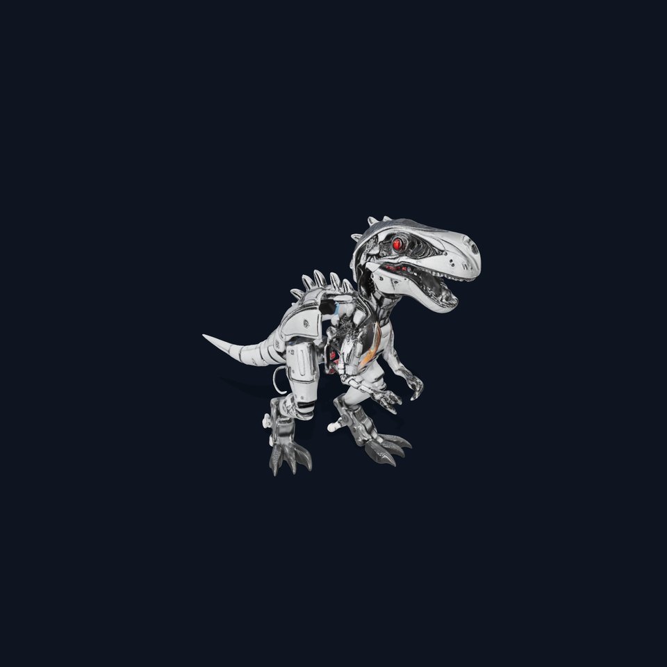 Robotic Dinosaur Model Pack with PBR Textures