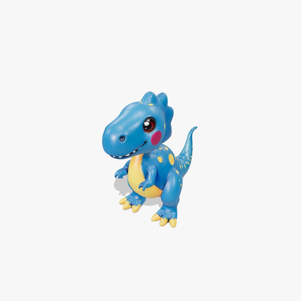 Cartoon Dinosaur Model Pack