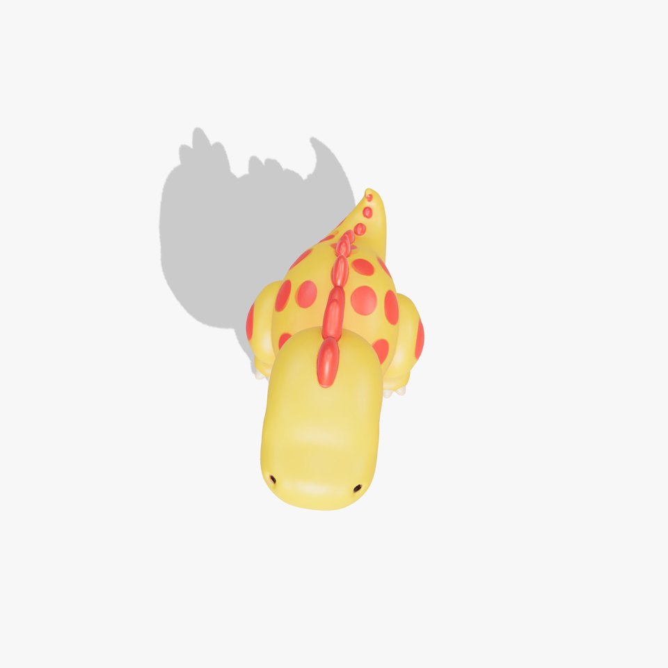 Cute Cartoon Dinosaur Model Pack