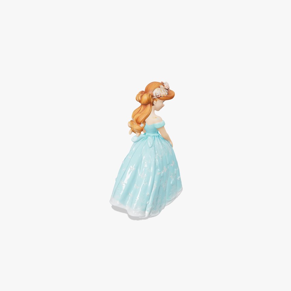 Princess Character Model Pack with Elegant Dress and Flowers