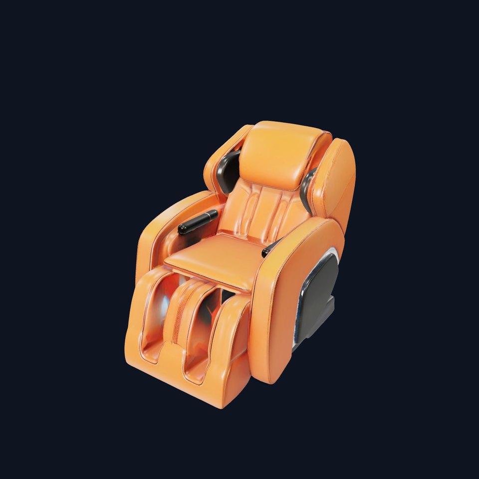 Luxury Massage Chair Model Pack for Interactive and Production Use