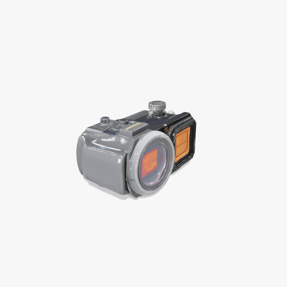 Futuristic Camera Gadget model pack with high detail